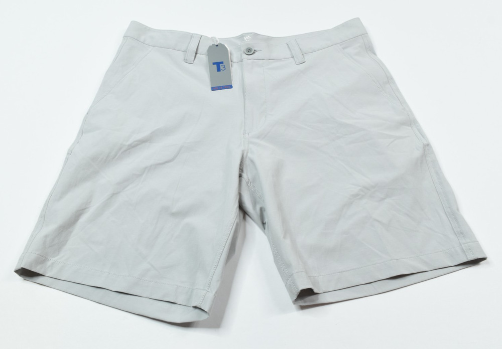 Southern Tide T3 Gulf Shorts Mens 36 Seagull Gray Lightweight Stretch